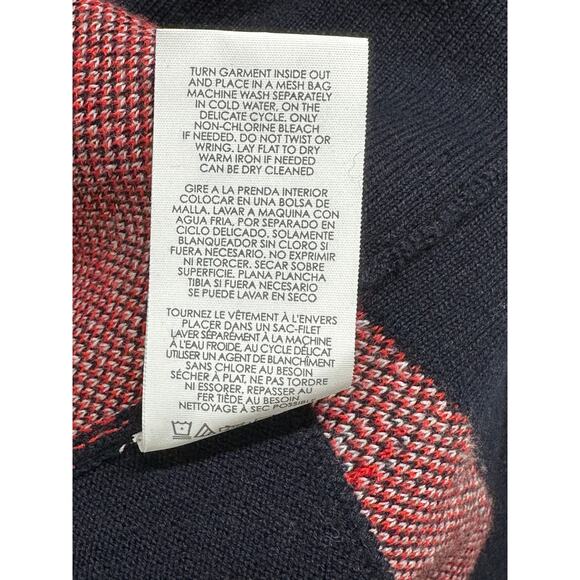 Cabi Sweater Womens Small Upbeat Cardigan Floral Stripe V‎ Neck Cozy Fall 6163 - Picture 8 of 10